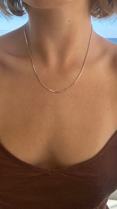 Sterling Silver Snake Chain 46cm